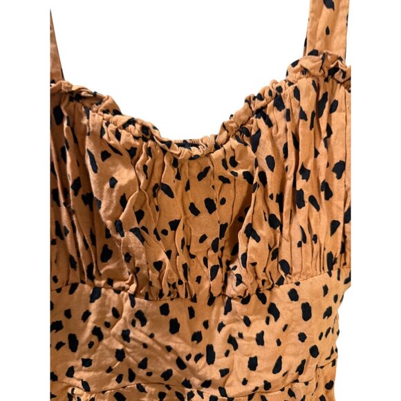 Trixx Clothing Company Womens Leopard‎ Print Dress S Brown & Black - Picture 4 of 10
